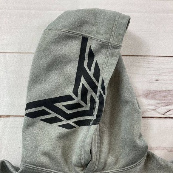 Nike Boys Grey Therma Fit 81 Hoodie Pullover Sweatshirt Size Small - Picture 3 of 8